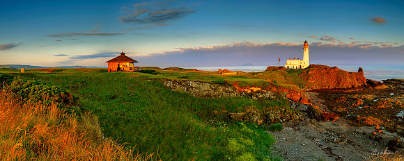"Golden Hour at The Turn"