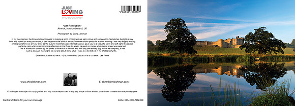Aln Reflection_A5 Greeting Card_CDL.GRE.ALN.009
