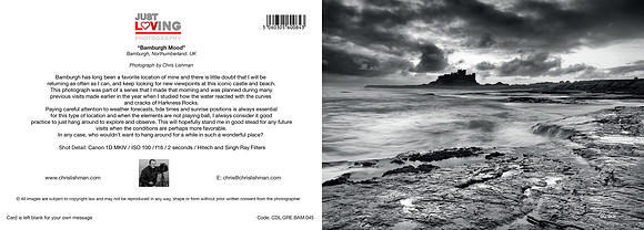 Bamburgh Mood_A5 Greeting Card_CDL.GRE.BAM.045