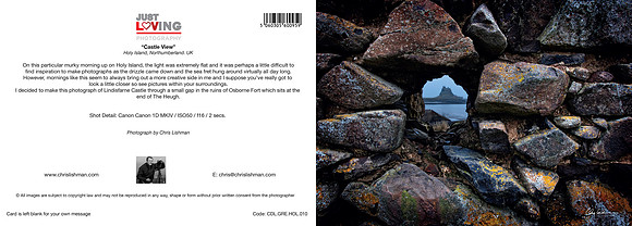 Castle View_A5 Greeting Card_CDL.GRE.HOL.010