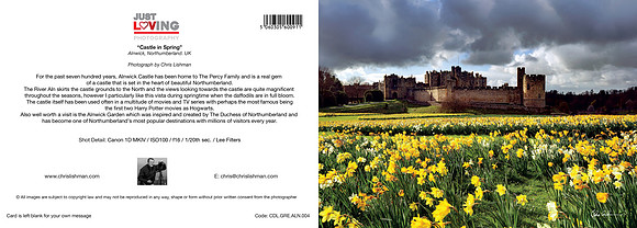 Castle in Spring_A5 Greeting Card_CDL.GRE.ALN.004