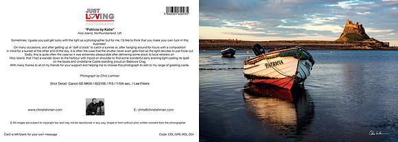 Patricia by Katie_A5 Greeting Card_CDL.GRE.HOL.034