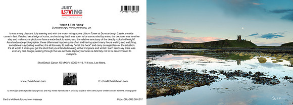 Moon & Tide Rising_A5 Greeting Card_CDL.GRE.DUN.017