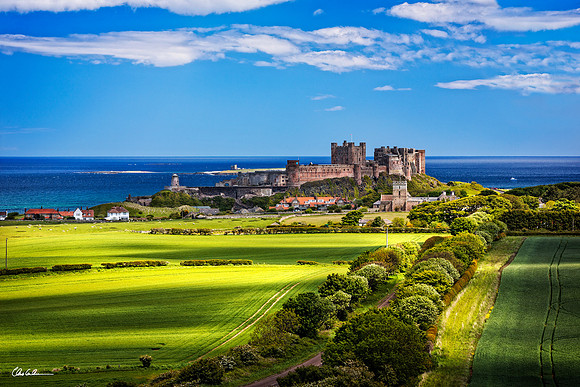 "Lazy, Hazy, Summer Bamburgh Days"