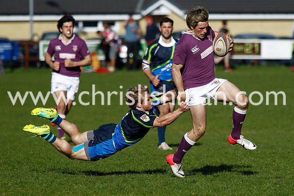 Clinging On - Longhirst Sevens at Morpeth RFC
