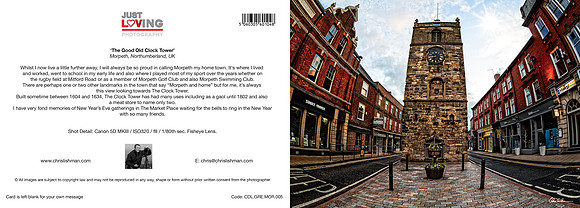 The Good Old Clock Tower_A5 Greeting Card_CDL.GRE.MOR.005