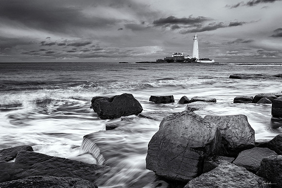 "Backwash' - B&W