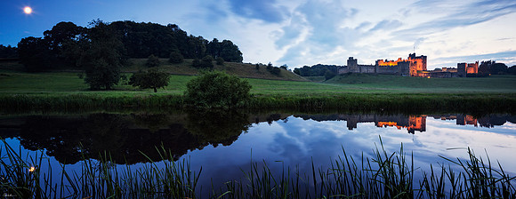 "Alnwick Castle Panorama"