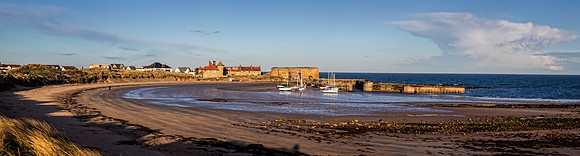 Beadnell Harbour Pano