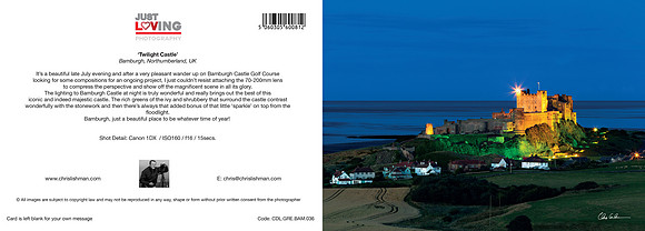 Twilight Castle_A5 Greeting Card_CDL.GRE.BAM.036