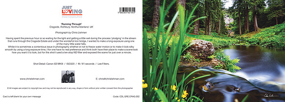 Running Through_A5 Greeting Card_CDL.GRE.CRAG.002