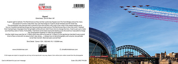 Fly Past_A5 Greeting Card_CDL.GRE.TYN.036