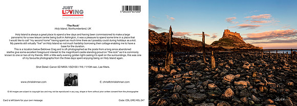 The Rock_A5 Greeting Card_CDL.HOL.047