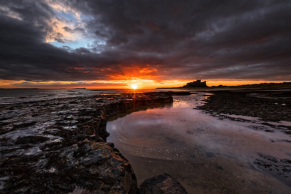 "Sunrise on Harkness Ledge"