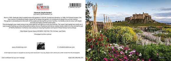 Gertrude Jekyll's Garden_A5 Greeting Card_CDL.GRE.HOL.075