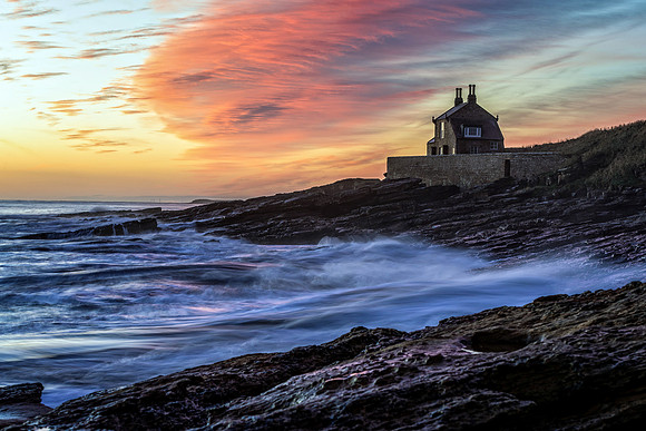Howick Bathing House Sunrise