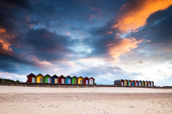 "Blyth Beach Huts"
