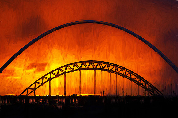 Arches at Sunset
