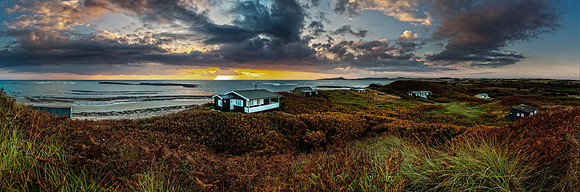Low Newton to Dunstanburgh Panoramic