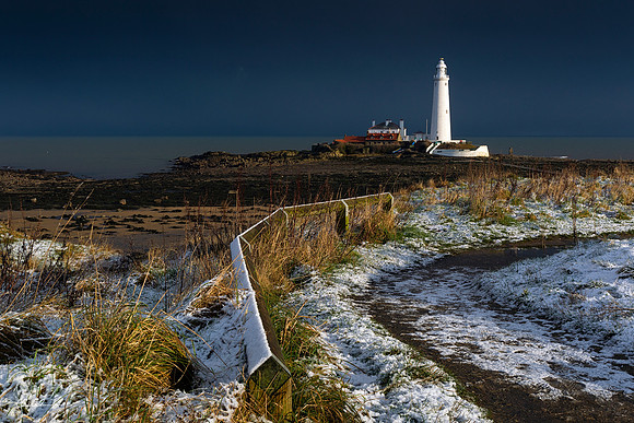 "A Light Dusting at St. M's"